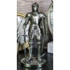 Ebros Sir Geoffrey English Champion Knight Figurine 7"Tall Lion Heraldry