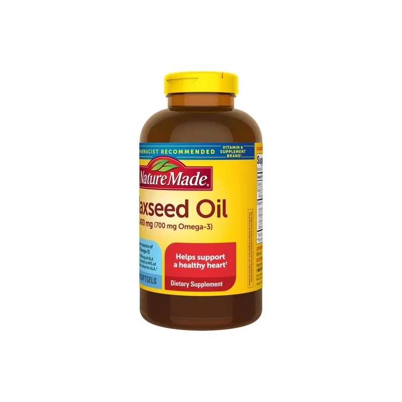 Nature Made Flaxseed Oil 1400 mg, 300 Softgels