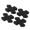 4pcs Bow Limb Dampener Wear Resistant Rubber Reducing Noise Vibration