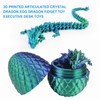 BBBin 3D Printed Dragon Eggs with Dragon Inside - Full