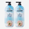 Organist Elastine Organist Himalayan Pink Salt Body Wash Forest Mint Scent 900ml 2 Pieces / 엘라스틴 오가니스트 히말라야 핑크솔트 바디워시 포레스트 민트향 900ml 2개