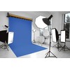 Denny Manufacturing - Seamless Paper Backdrop for Photography, Blue Seamless