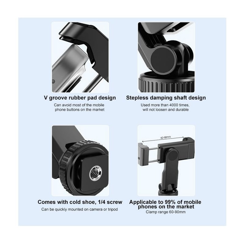 DJI OSMO POCKET 3 Extension Adapter Stand Cell Phone Holder