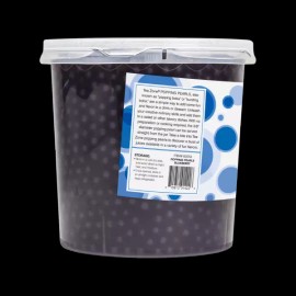 Tea Zone Blueberry Popping Pearls/ Blueberry Popping Boba (7 lbs) for Boba Tea