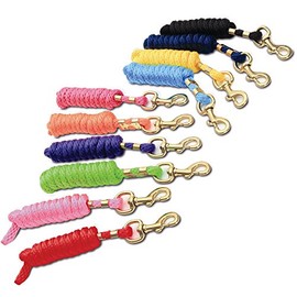 Shires Equestrian Topaz Horse Lead Rope (Black)