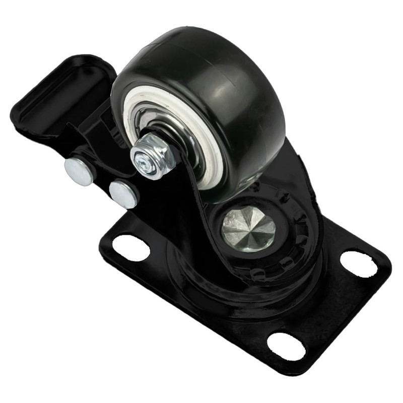 HMF 6710 Heavy Duty Polyurethane Brakes Castors | Pack of