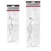 Socket Outlet PowerBoard 4 Way PowerPoint Plug 1M 240V 10AMP