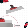KOTARBAU® Stainless Steel Surface Spatula for Applying Putty Plaster 350