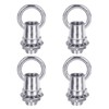 PATIKIL 18Lb Load Lamp Female Loop Holder, 4 Set Lifting