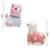 6 Pieces Mini Llama Plush Stuffed Animal Toys Alpaca Animal