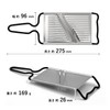 Tsubame Sanjo Stainless Steel Double-edged Slicer, Made in Japan, Matte