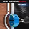 12-Piece Hole Saw Kit, Includes 8 Sizes (3/4" to 2-1/2"),