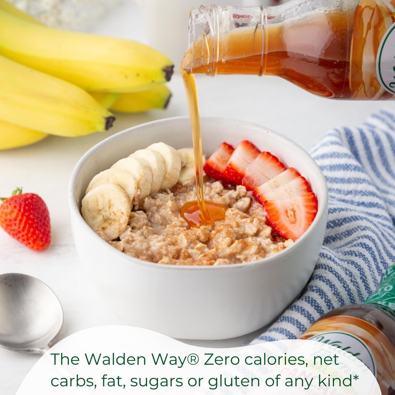 Walden Farms Syrup Variety Pack – Pancake & Maple Walnut