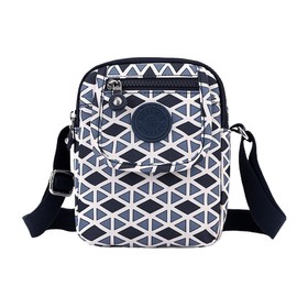 FAVORTALK Small Crossbody Bag for Women Water-Resistant Nylon Cross Body Bag Messenger Multi Pocket Handbag for Work Shopping- B38310