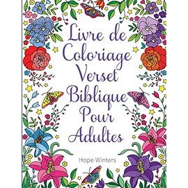 Livre de Coloriage Verset Biblique Pour Adultes: Un Livre Chrétien À Colorier