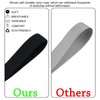 Quprofa Quprofa Scalable Wristlet Keychain,Cool Stretchy Lanyard Strap with Metal