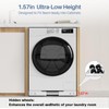 Adjustable Appliance Rollers Heavy Duty, Mobile Mini Fridge Stand Washer