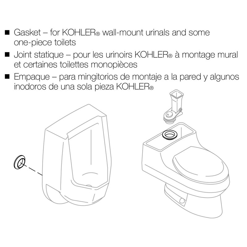 KOHLER GP53410 Urinal Gasket