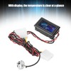 Water Cooling Thermometer Computer Water Cooled Temperature Digital Display Meter