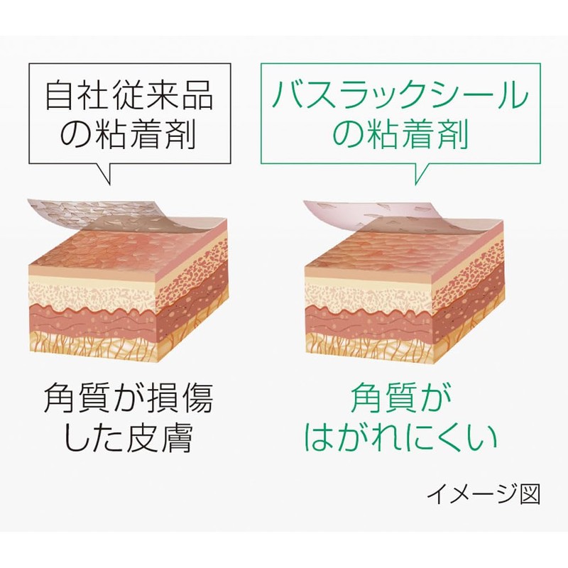 アルケア 入浴用シール バスラックシール 4枚入り 20951