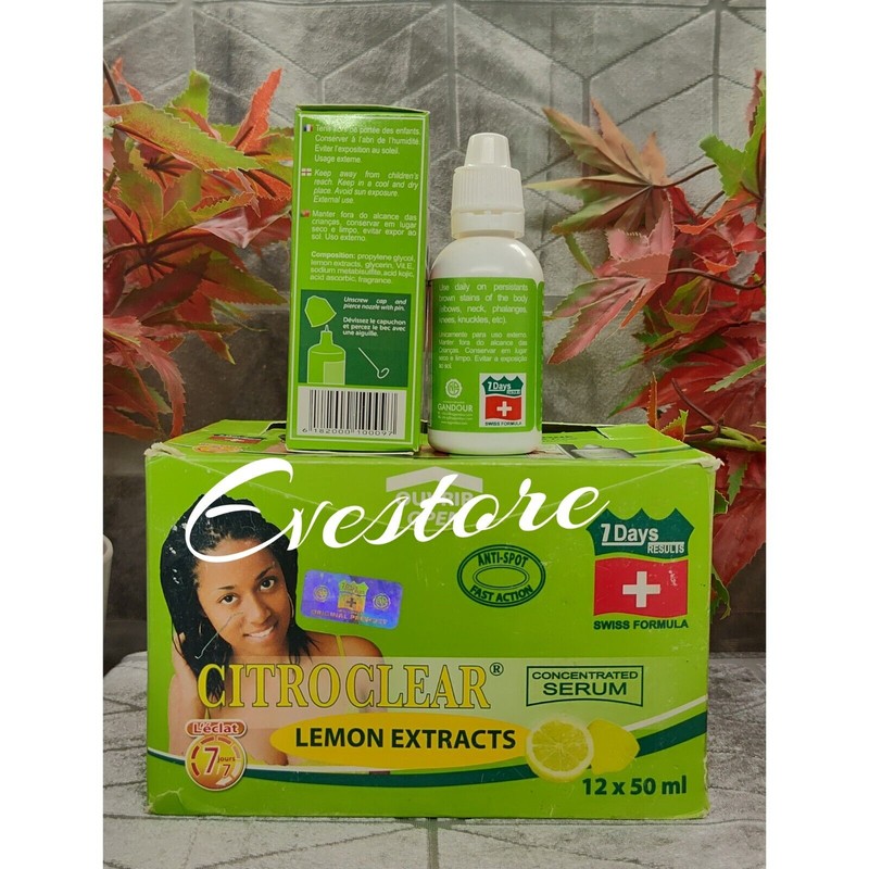 Citro clear 2x CITROCLEAR CONCENTRATED SERUM Lemon Extracts. Anti Spot