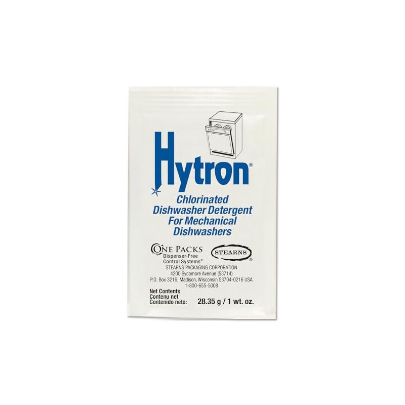 Stearns Hytron Chlorinated Dishwasher Detergent - 1 oz -(1 CASE)