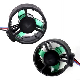 RC Boat Underwater Thruster, Underwater Brushless Motor, Ship Brushless Electric Motors Drive Engine for Remote Control Boat, Boat Model, 1 Pair