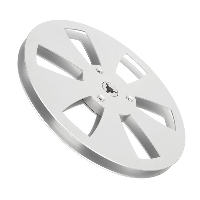 1/4 7 Inch Empty Reel Aluminum Alloy 6 Hole Open