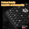 Mandark Bling Car Center Console Cover, Rhinestones Crown Vehicle Armrest