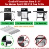 GasSaf 21.5" Flavorizer Bars Replace for Weber 7534, Genesis Silver