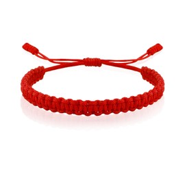 Nsetriu Red Protection Bracelet - Pulsera for Women & Men - Woven String Bracelet - Good Luck Charm