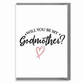 Cheeky Chops, Cheeky Chops Cards, Wanky Candles Christening Cards, Christening wishes, Christening Cards for parents, (Will you be my godmother),Multi,5x7