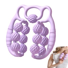 Leg Roller | Ring Leg Massager Thigh Roller - Deep Tissue Massager, Anti-Slip Muscle Roller, Hand Roller for Legs, Arms, Neck, Calves, Thighs