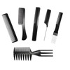 1st Choice 6 Pieces Hair Styling Comb Set Professional Styling