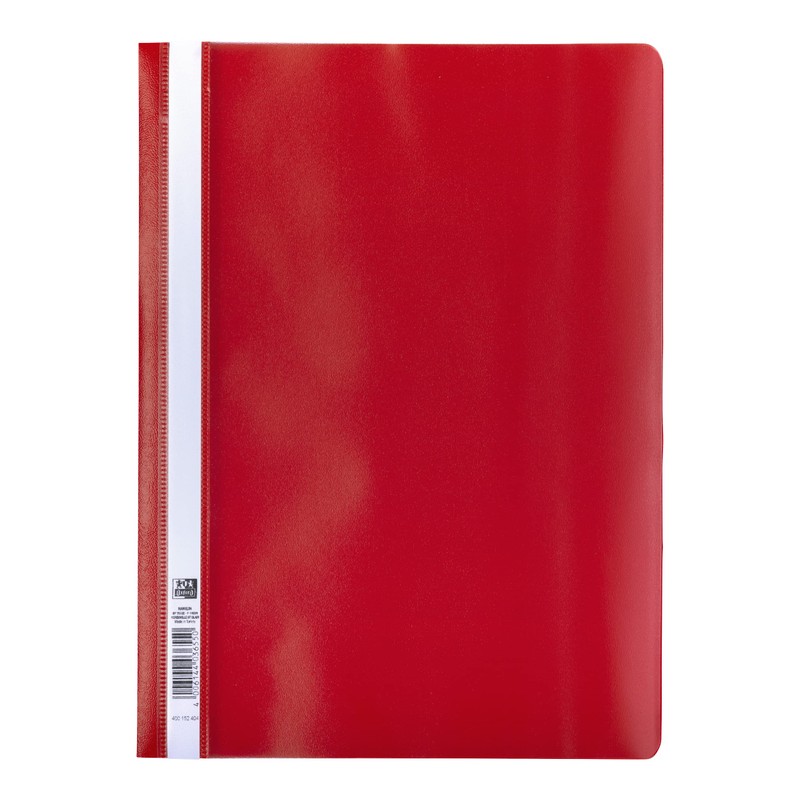Oxford 14 x A4 Plastic File Folders Assorted Colours 14