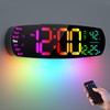 ANALOI Large Digital Wall Clock,14.4 inch Large Display Digital Clock