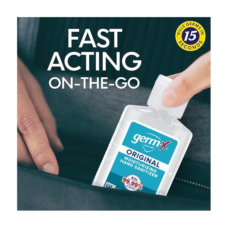 Germ-X Germ-X Original Hand Sanitizer, Kids Hand Sanitizer, Non-Drying Moisturizing