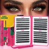 Bombshell X 480Pcs Fluffy Lash Extension Kit 10-18mm 80/100/150/200D Volume