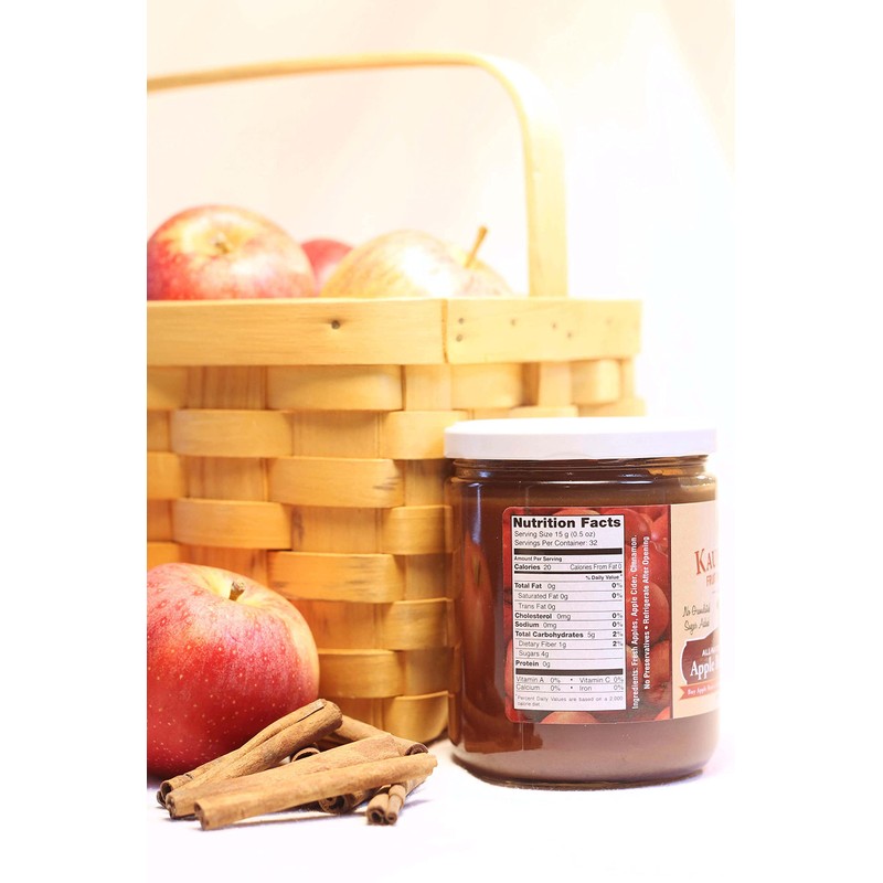 Kauffman's Fruit Farm Kauffman Orchards Homemade Apple Butter Spread, No