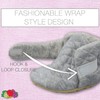 Fruit of the Loom Cozy Thermal Wrap Booties with Non-Skids