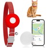 ZFSJTAG Cat GPS Tracker, Smart Cat Tracker Compatible with Apple