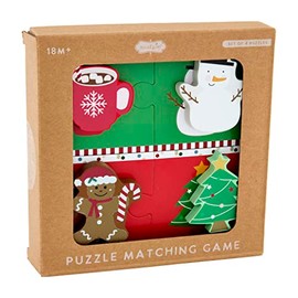 Mud Pie Kid's Holiday Puzzle Matching Game