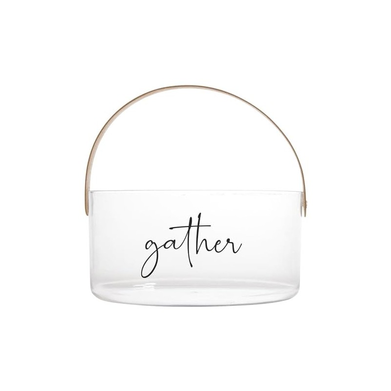 Santa Barbara Design Studio Ice Bucket with Handle Acrylic Champagne