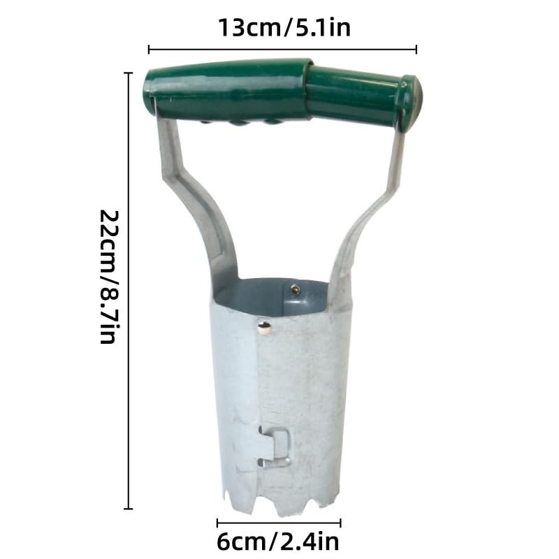 AIMALL Gardening Seedling Lifter Transplanter Tool – 8.7in Durable Zinc-Plated