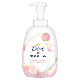 Dove Body Soap, Seasonal Dojima Roll, Peach Limited Collaboration (Foam Body Wash), Pump, 19.4 oz (540 g)