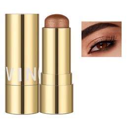 MIELIKKI Cream Eyeshadow Stick, Eye Shadow Pen, Shades with Highlighter Sticks & Blush Sticks, Long Lasting, Waterproof, Matte Finish, Eyeshadow #03