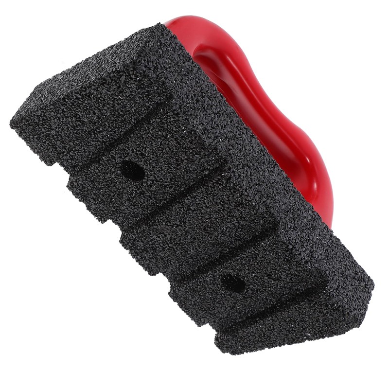 Gadpiparty Masonry Rubbing Brick Rub Brick with Handle Concrete Tools