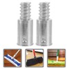 Yardwe Pack of 2 Handle Tips for Metal Rods Handle