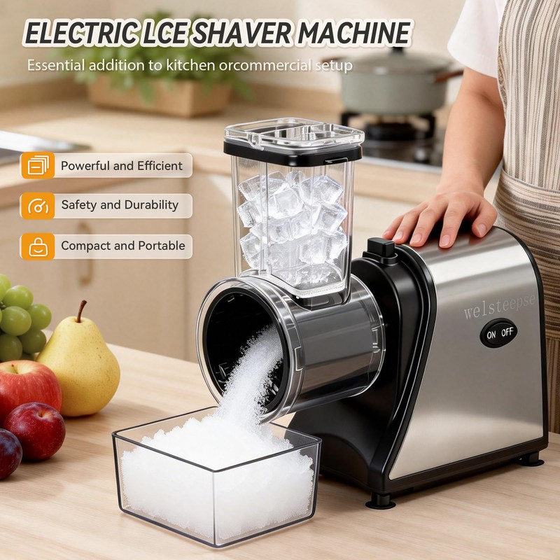 Snow Cone Machine & Shaved Ice Machine, Crushed Ice Maker