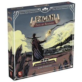 Capstone Games Pagan: Fate of Roanoke - Beyond The Palisades Expansion Pack, Dueling Witch & Hunter Asymmetric Deduction Card Game Filled with Intrigue & Mystery, 2 Players, 60 Minutes